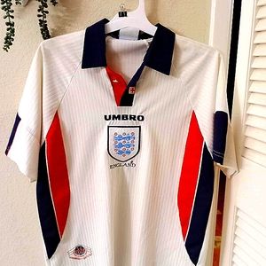 Men's England 1998 Home Jersey Size Medium